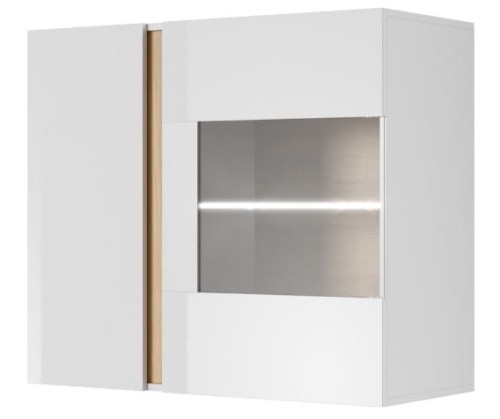 Witryna wisząca 96 bały połysk ToniMeble.jpg