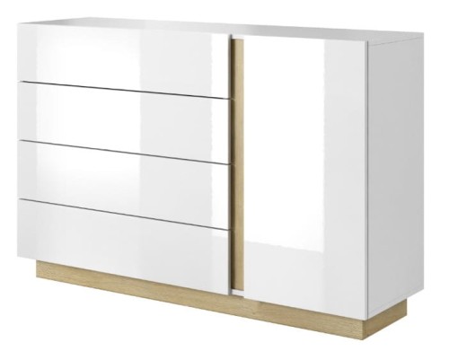 Komoda 1D4SZ Aron biały połysk ToniMeble.jpg